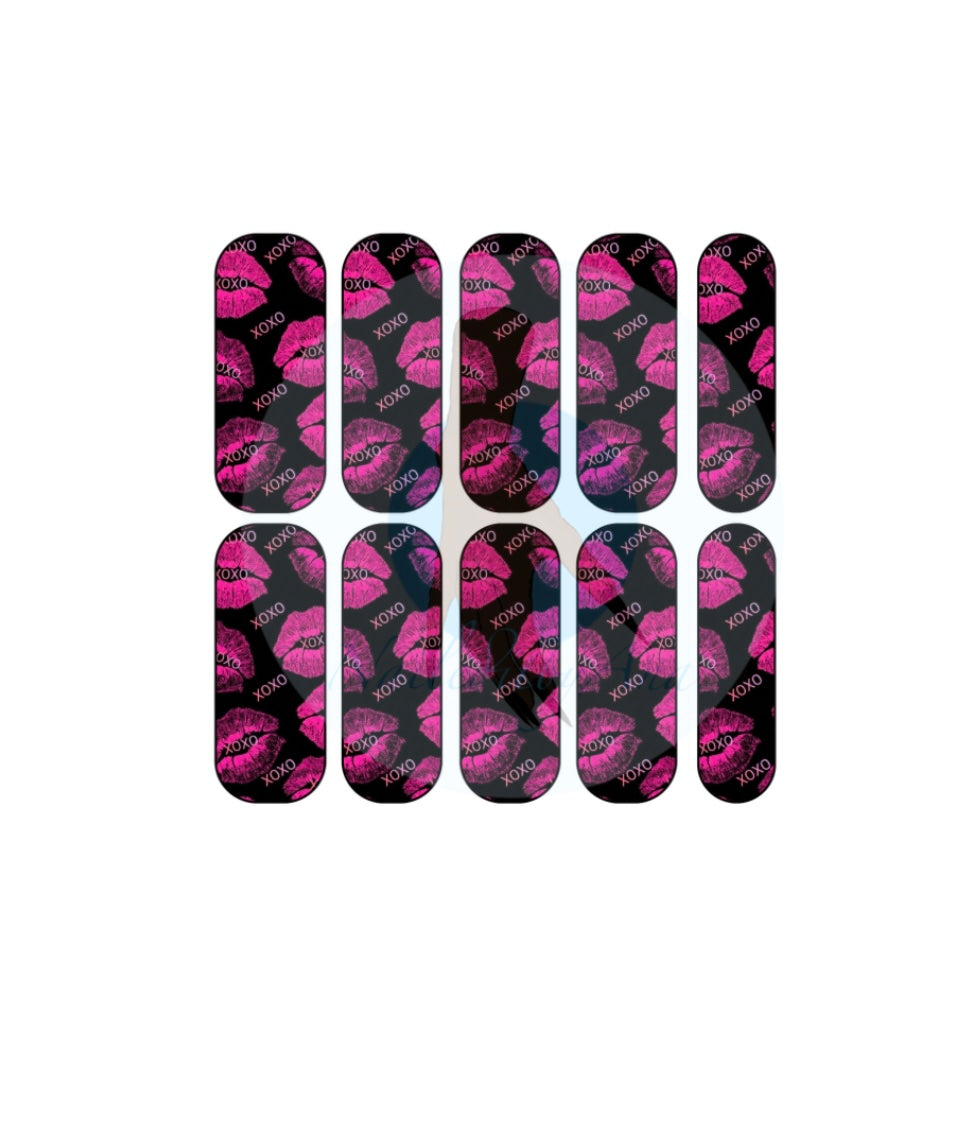 Xoxo #1 Nail Decals