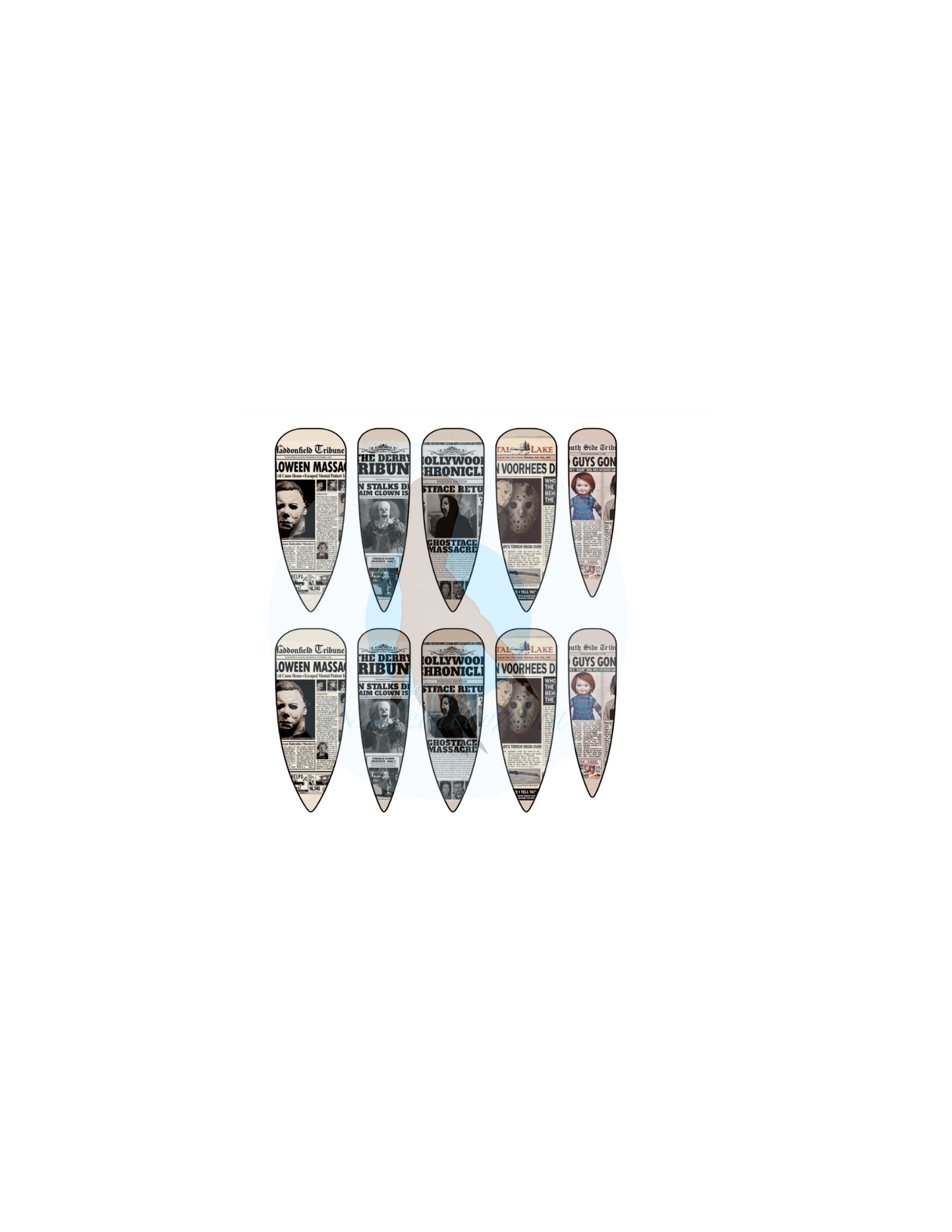 Midnight Madness Nail Decals