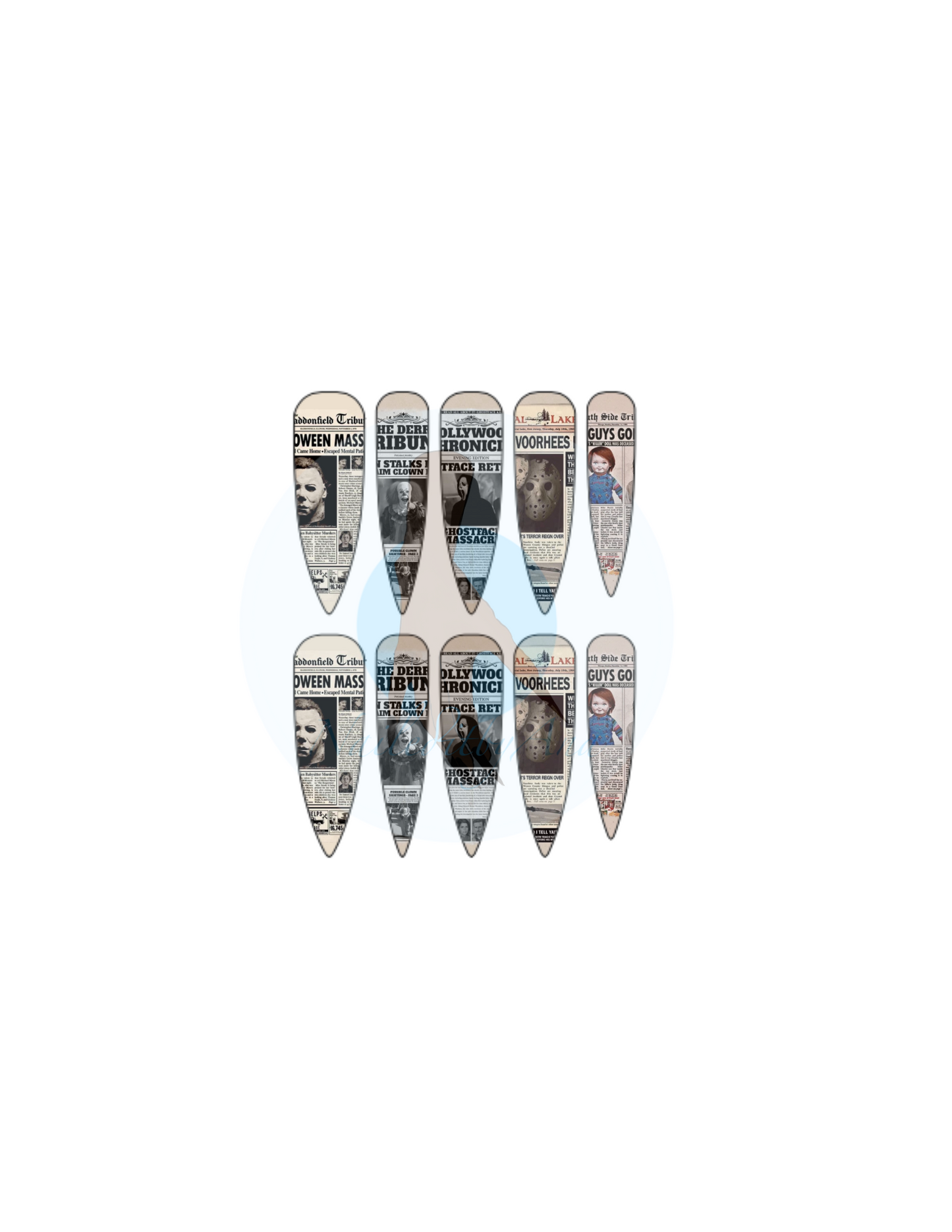 Midnight Madness Nail Decals