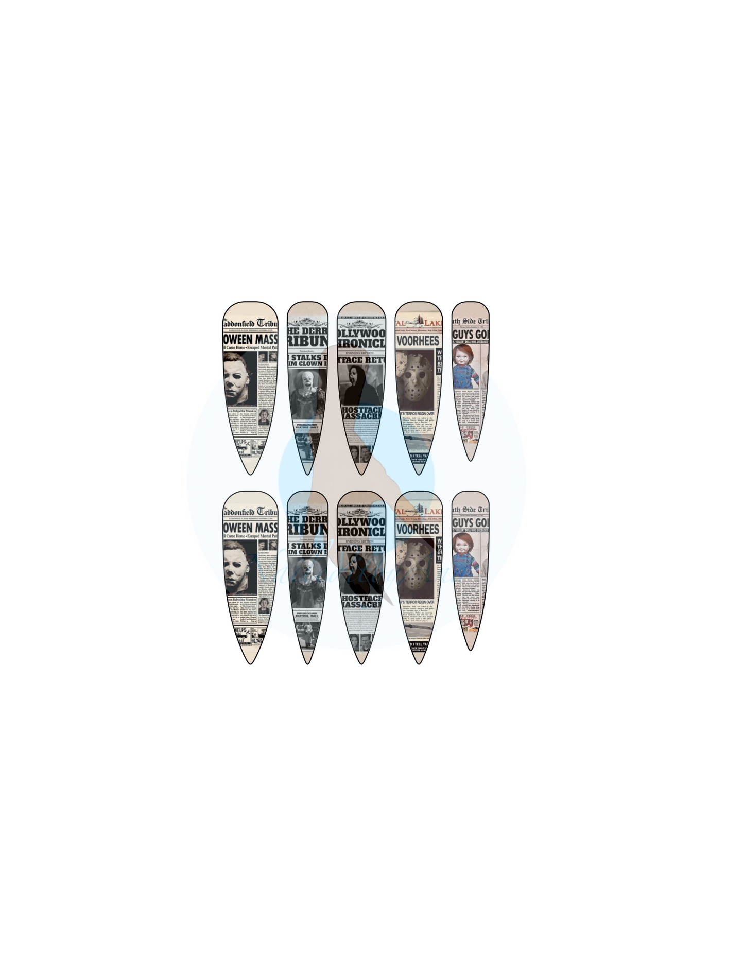 Midnight Madness Nail Decals