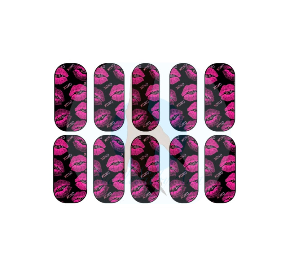 Xoxo #1 Nail Decals