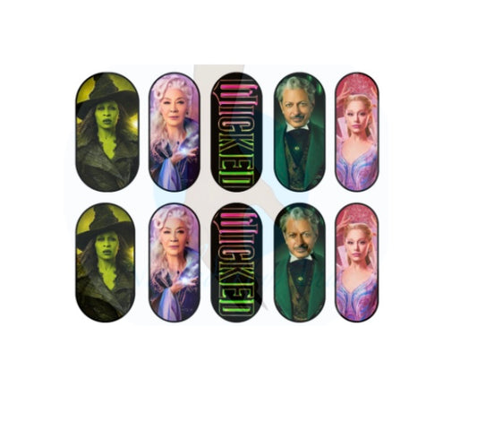 WW Nail Decals