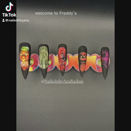 FNAF Nail Decals